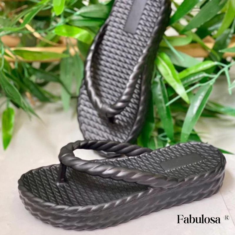 Chinelo 3 Tranças Feminino Fabulosa + Brinde exclusivo e Frete Grátis